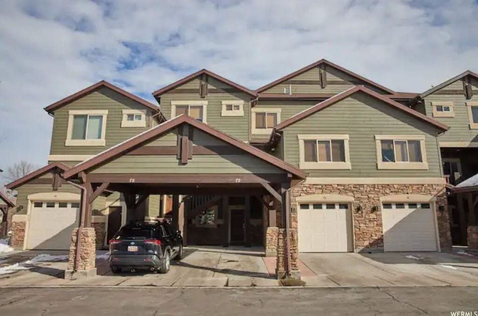 Front of condo