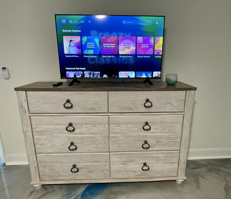 Smart TV on all bedrooms 