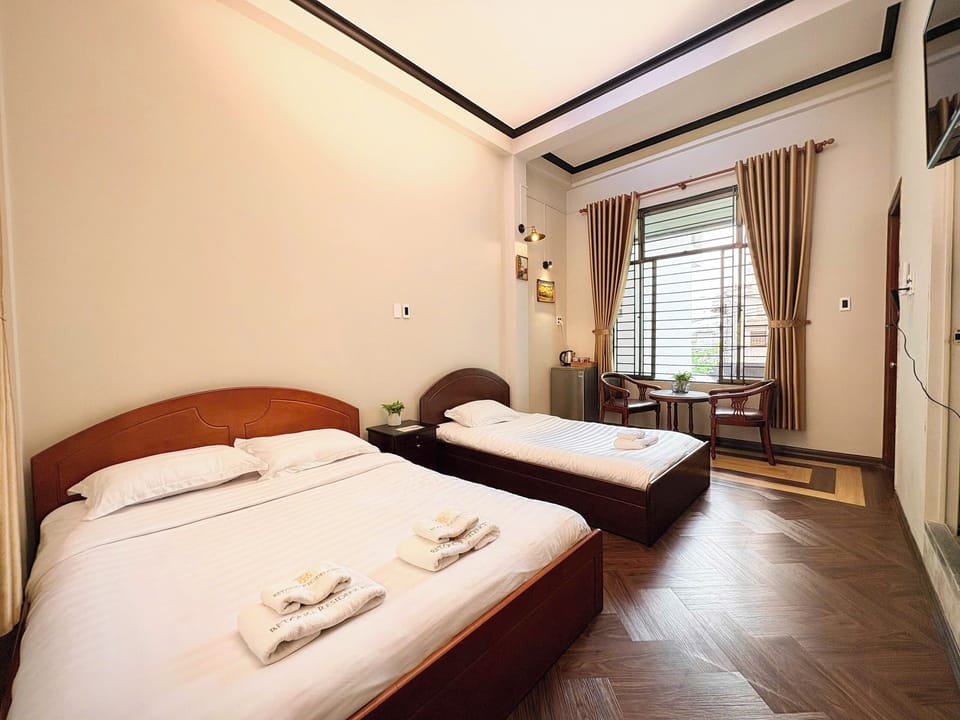 Family Shared Dormitory | Individually decorated, blackout drapes, free WiFi