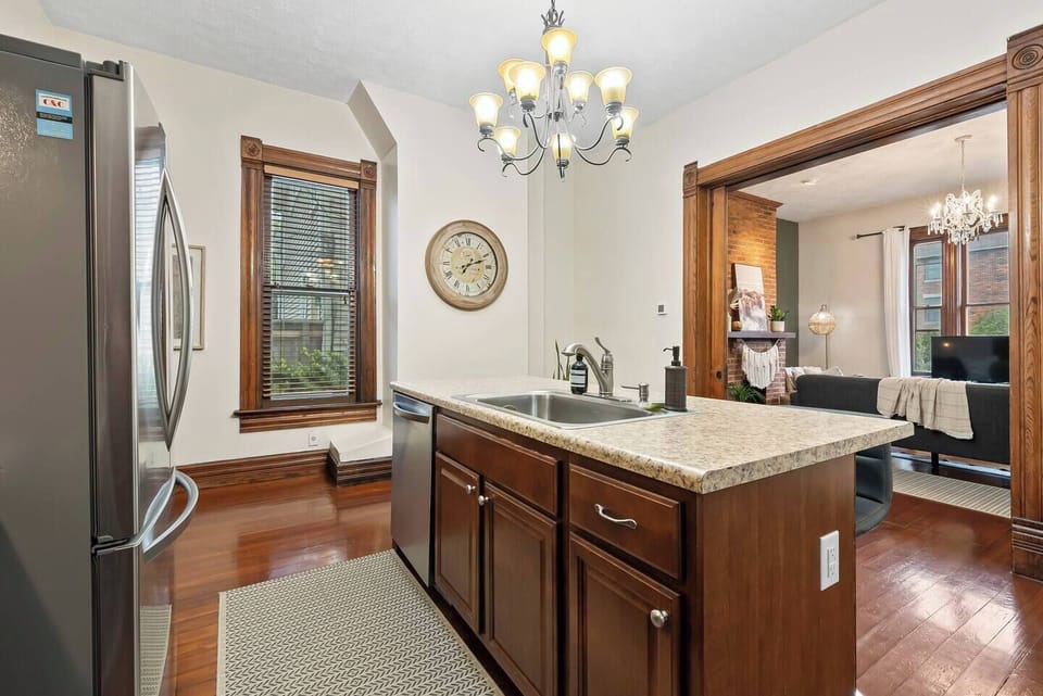 Large windows throughout the home bring in beautiful, natural light. 