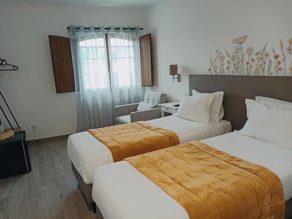 Deluxe Twin Room | Soundproofing, free WiFi, bed sheets