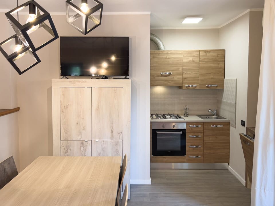 Kitchen, Living Room