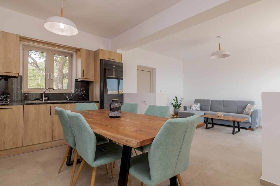 Basic Villa | Private kitchen | Full-size fridge, oven, dishwasher, electric kettle
