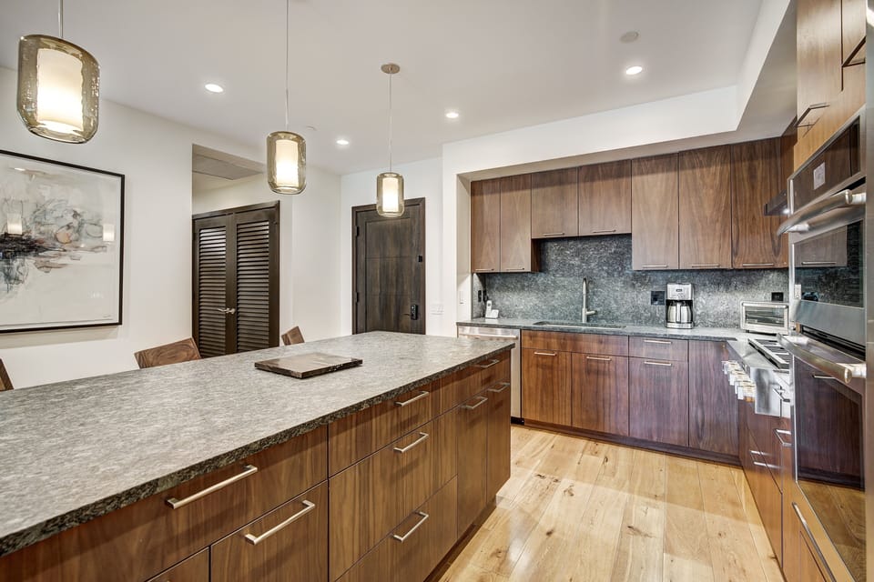 Indoors, Floor, Flooring, Kitchen, Hardwood
