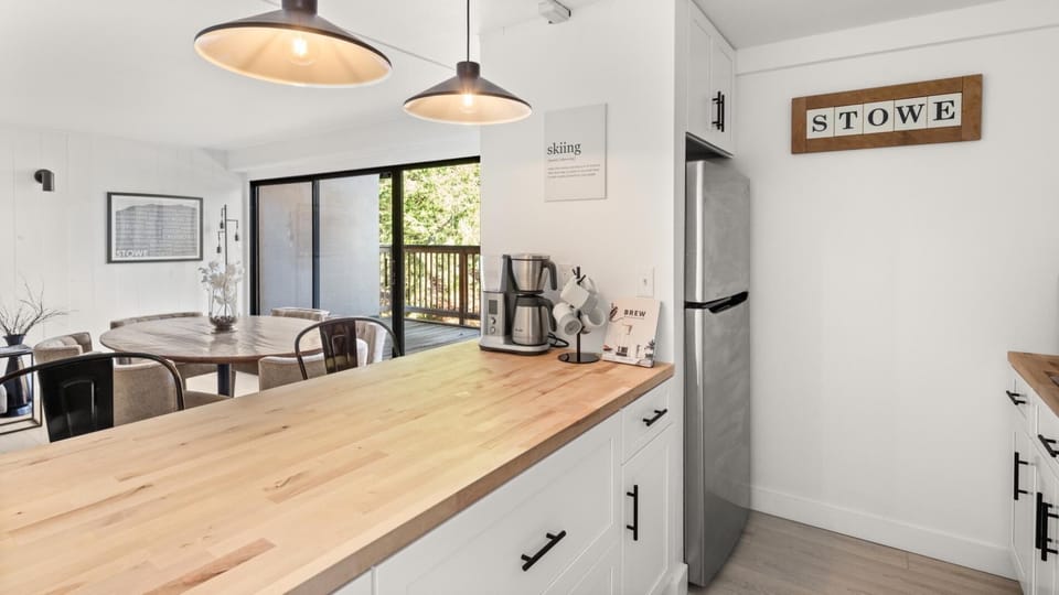 Modern, Trendy Townhome in Stowe! Newly Remodeled (2654)
