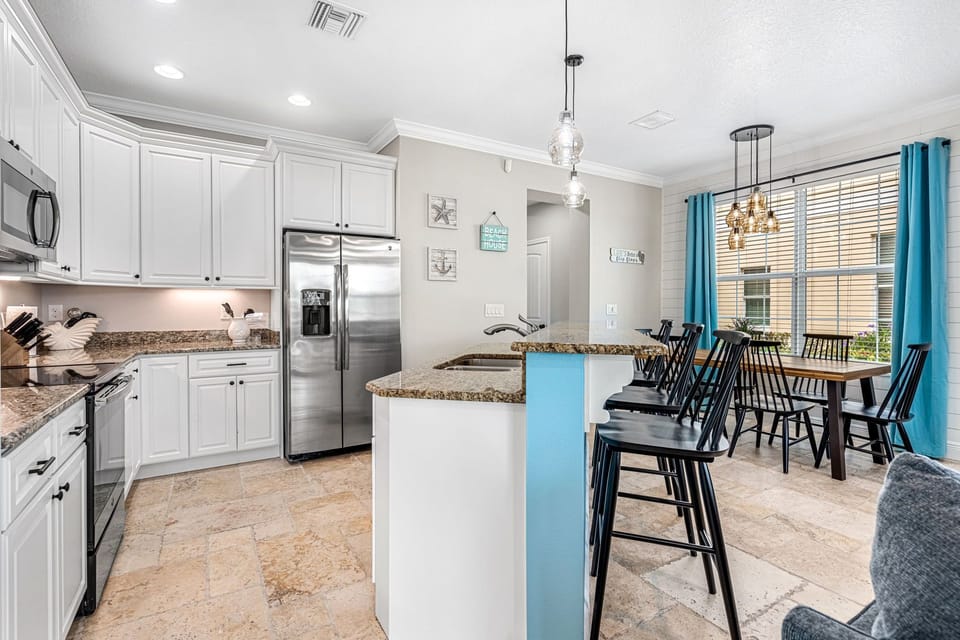 Kitchen and dining
