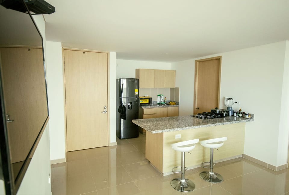 Kitchen in Laguna de Cabrero