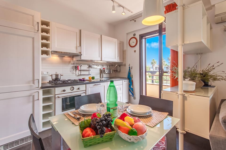 Kitchen and dining area