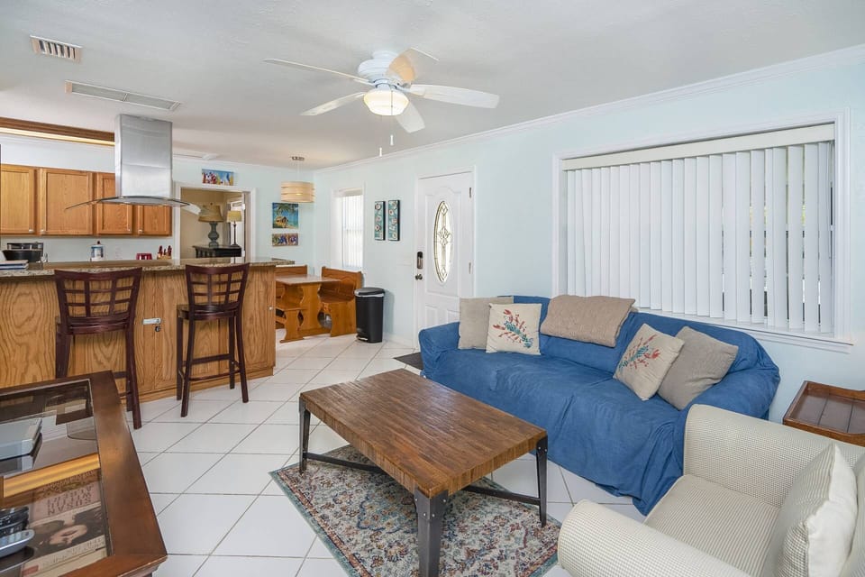 Experience a sense of connection and spaciousness in the open floor plan.