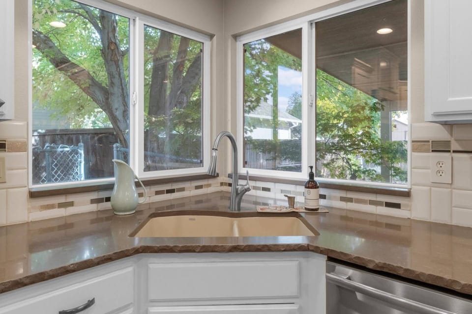 Large kitchen sink