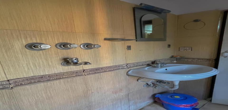 Suite | Bathroom | Shower, rainfall showerhead, towels, soap