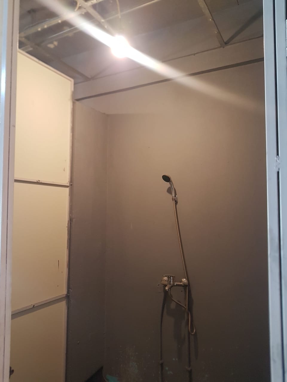 Shower, rainfall showerhead, bidet