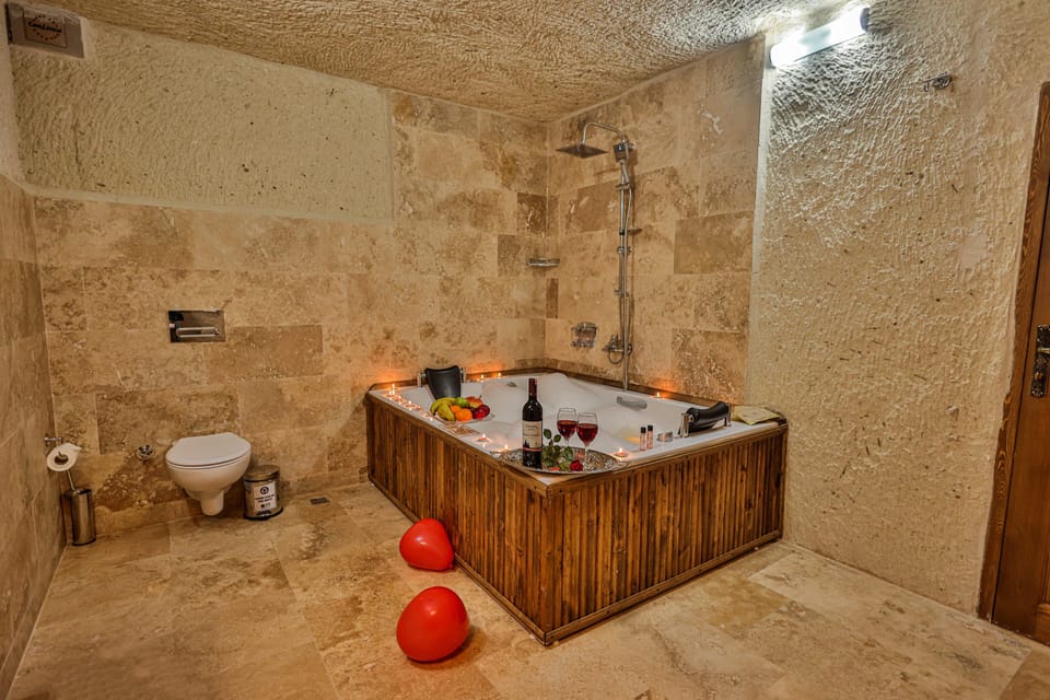 Comfort Room | Bathroom | Hair dryer, towels, soap, shampoo