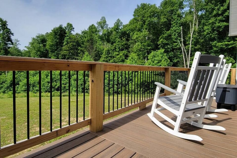 View from back deck