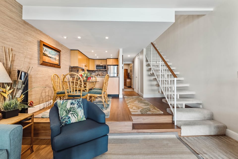 Open concept layout