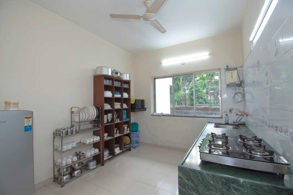Villa | Private kitchen | Full-size fridge, oven, freezer