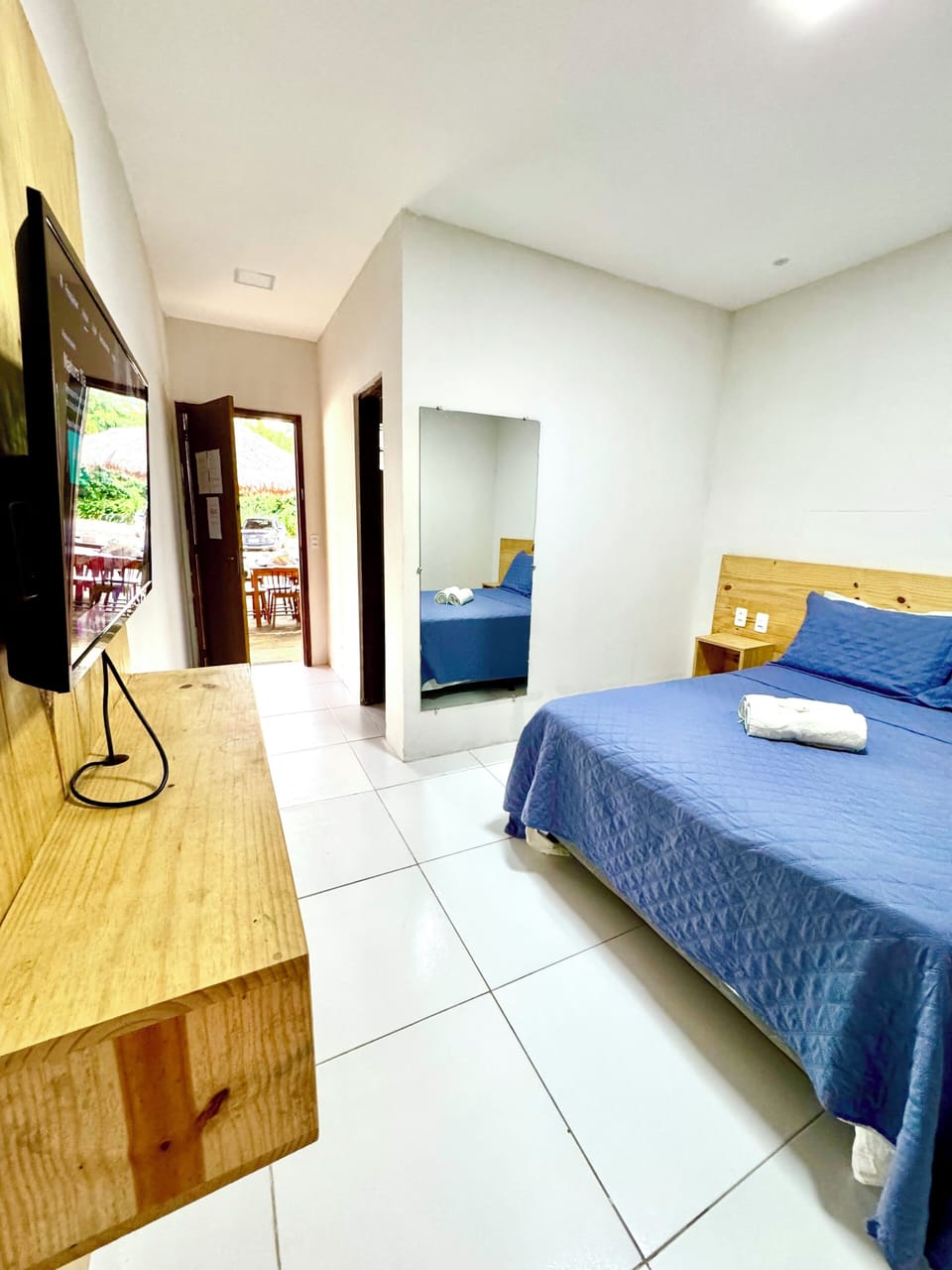 Basic Double Room | Free WiFi, bed sheets