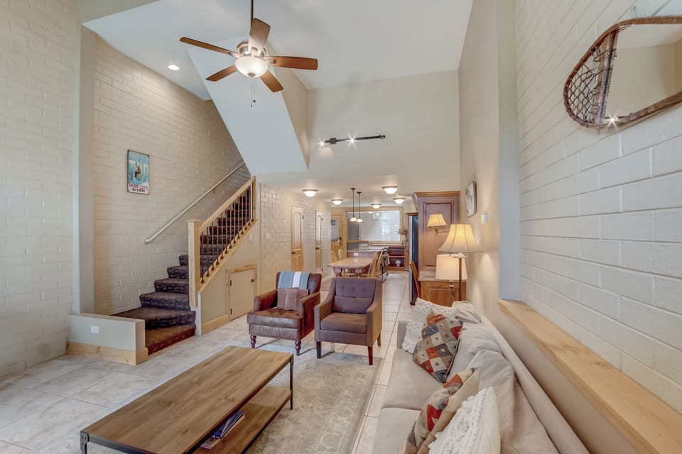 Living Room with Queen Sleeper Sofa