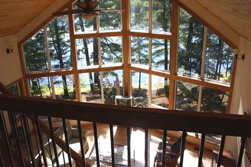 View from Loft Sleeping Area