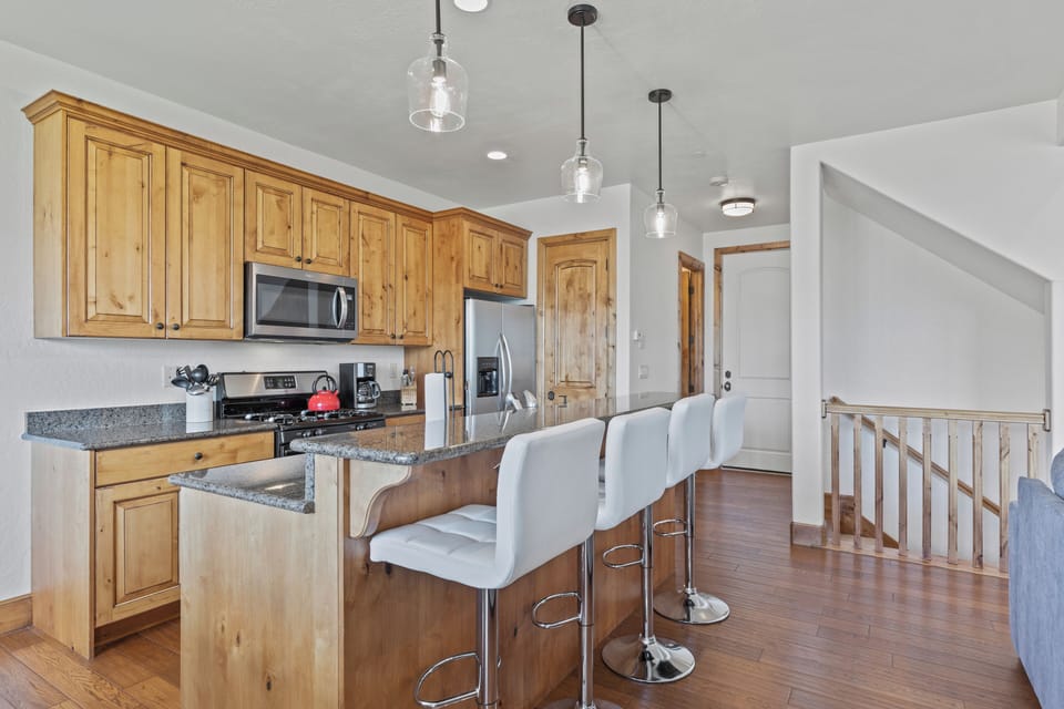 Fully equipped kitchen