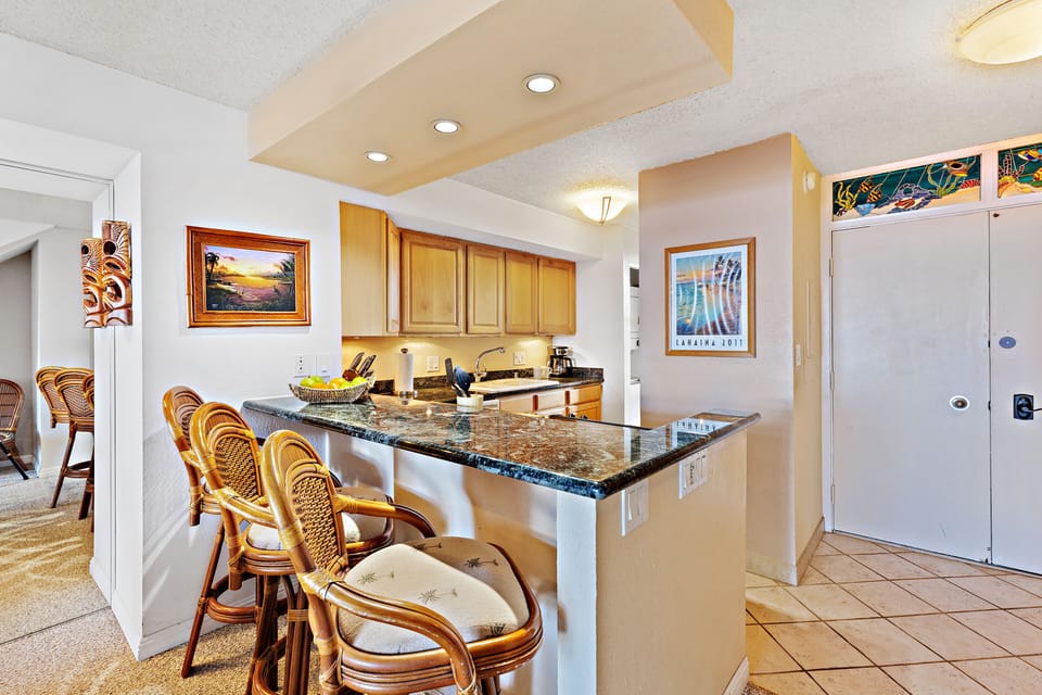 Additional Counter seating for 3