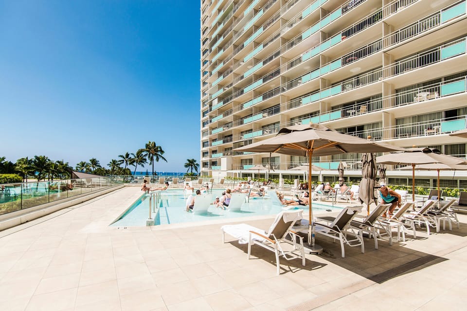 Enjoy the pool