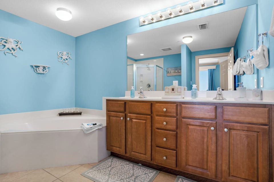 Master bathroom