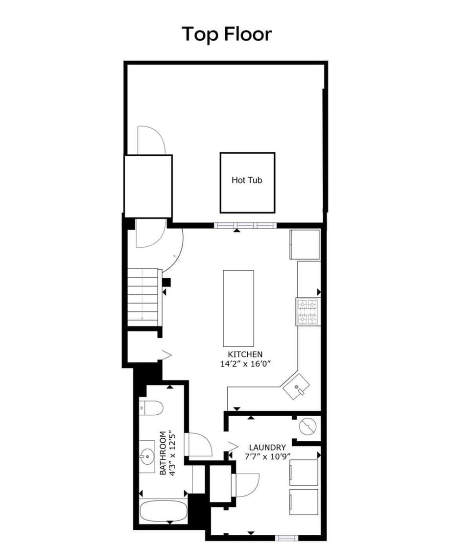 Lower Level Floor Plan