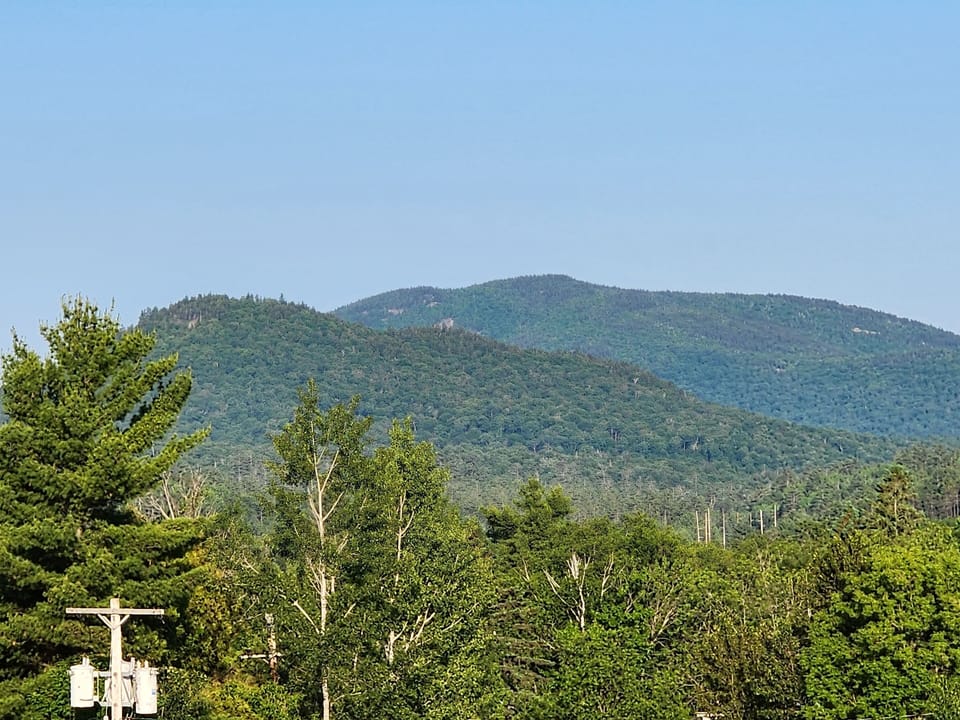 Right awesome Mountain view from suite