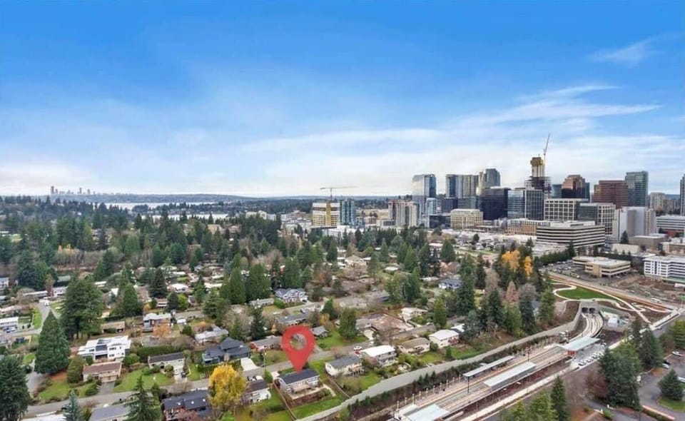 We are located next to downtown Bellevue. Super prime location!