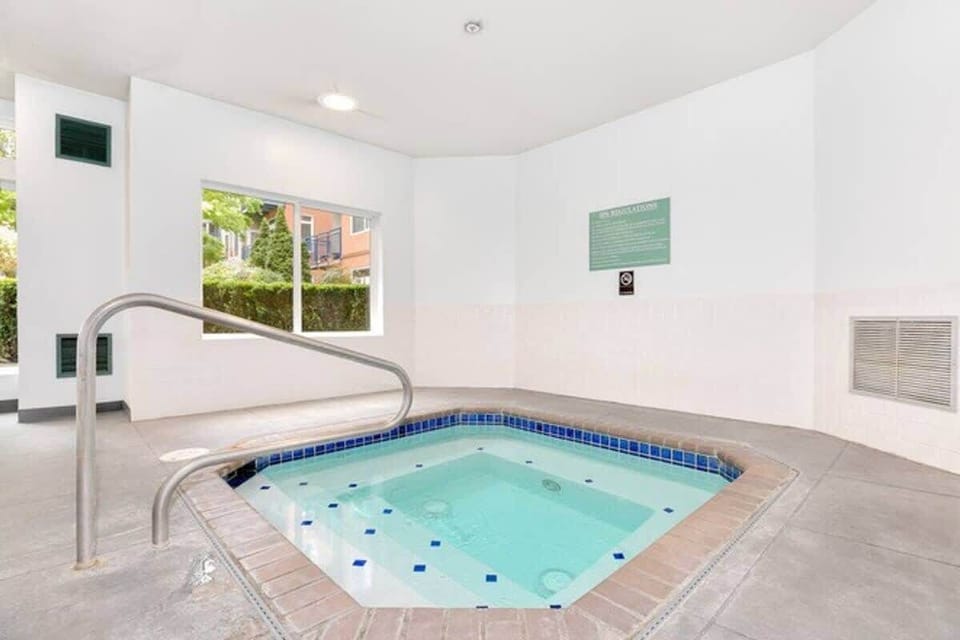 Enjoy the hot tub!