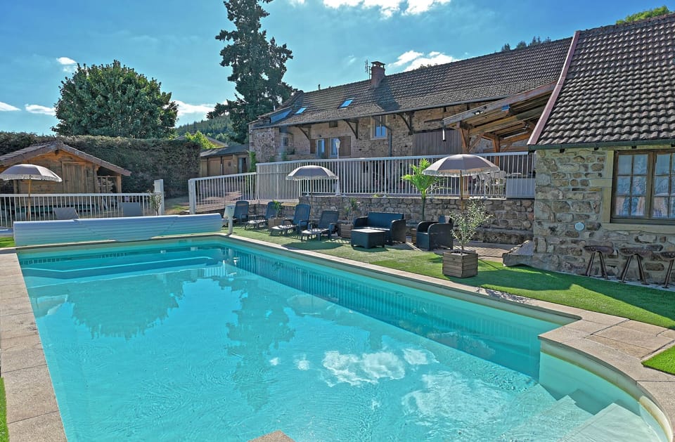 Piscine vue jour