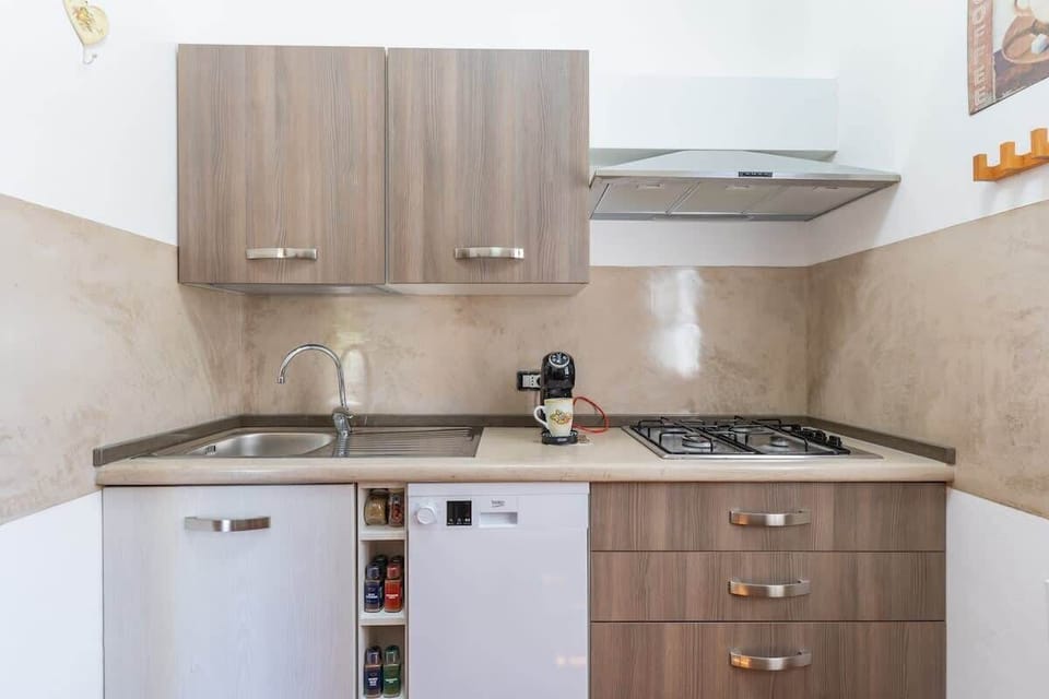CUCINA APPARTAMENTO LA CASETTA DI LUISA