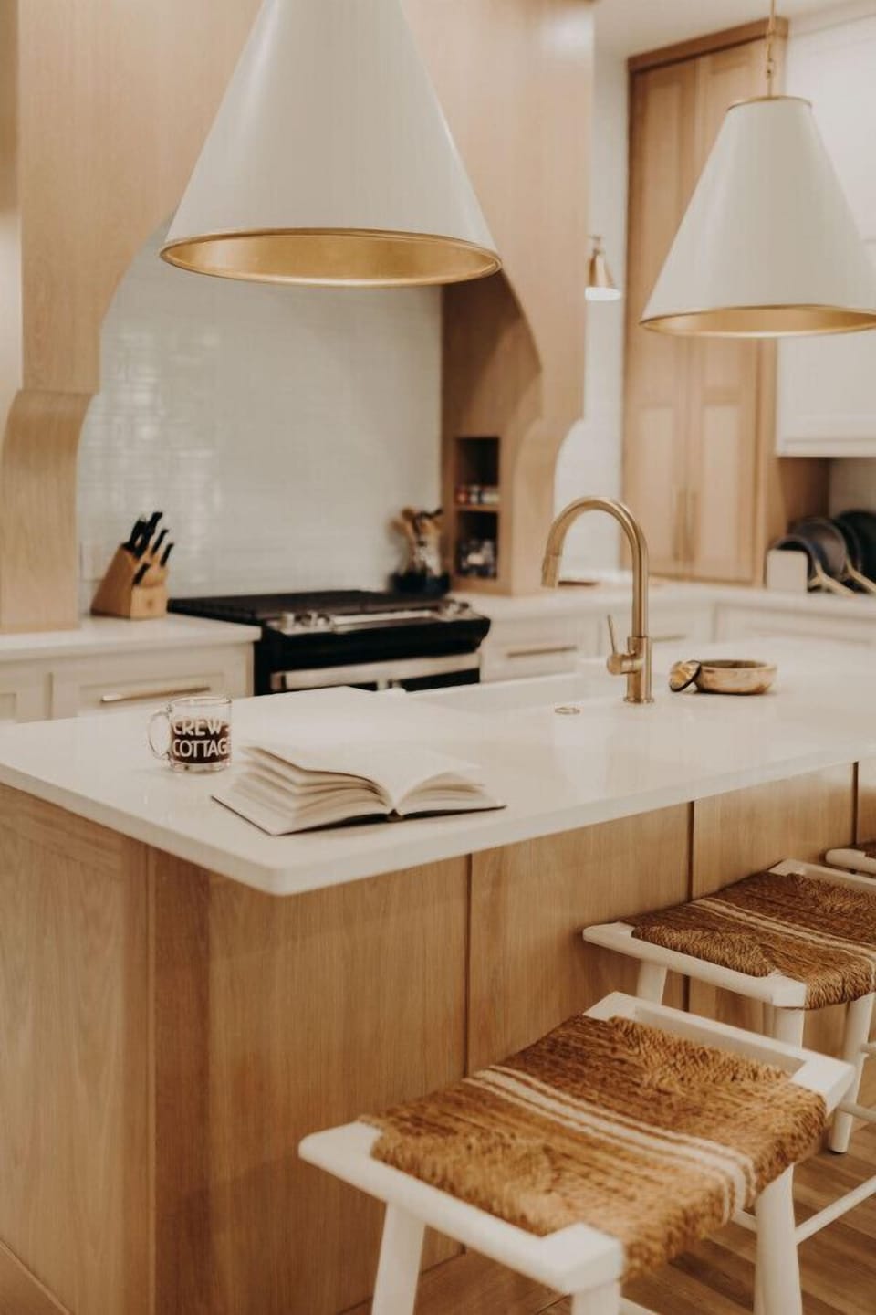 Fully equipped kitchen stocked with everything you need to cook and entertain