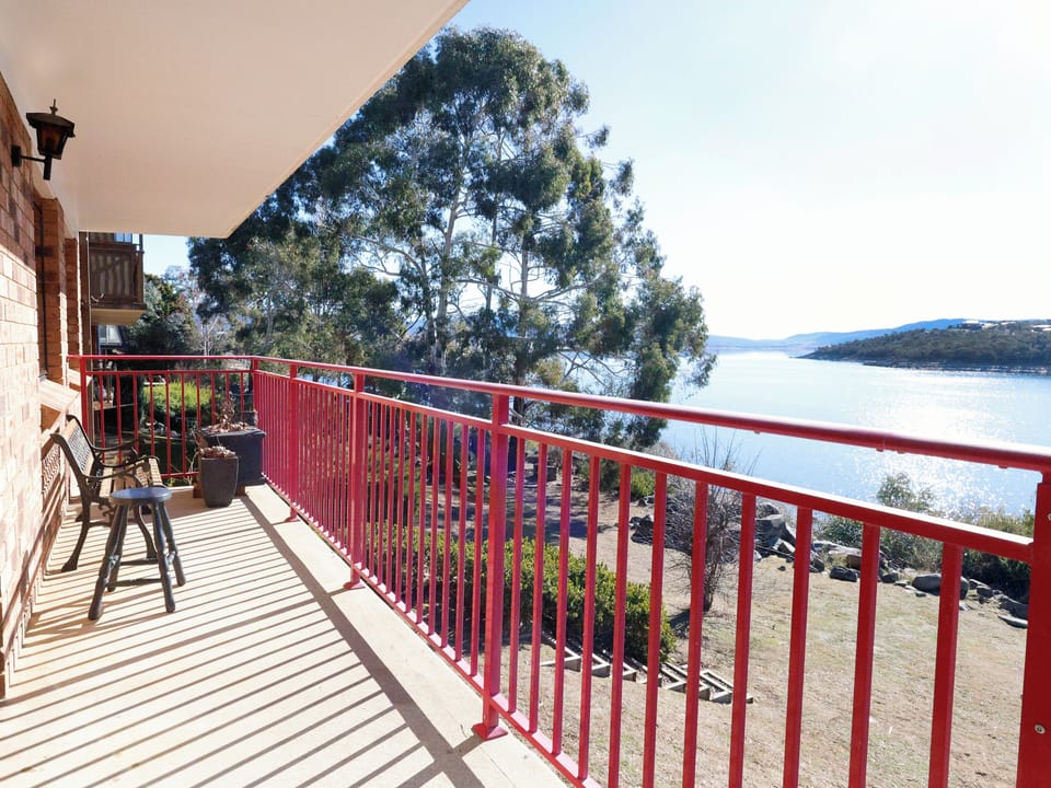 Balcony with a top view