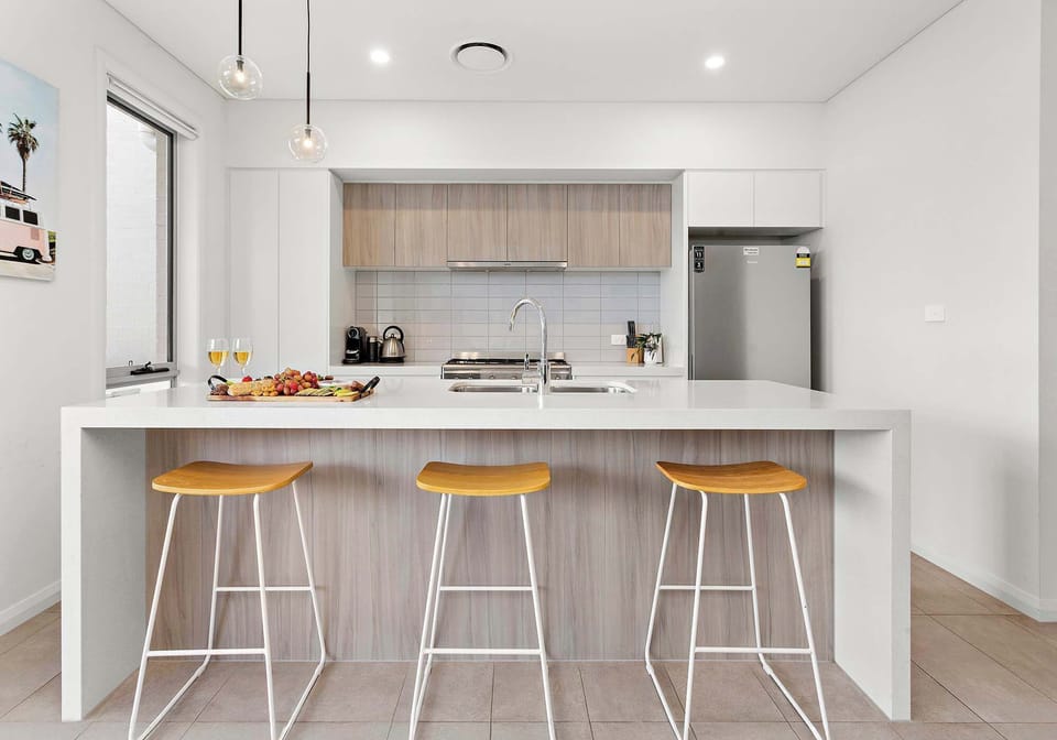 Kitchen - Dishwasher, Oven, Cooktop, Fridge, Freezer, Coffee Pod Machine