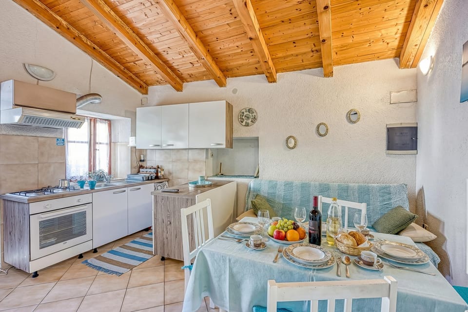 Kitchen and dining area