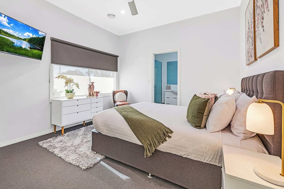 Master bedroom with ensuite