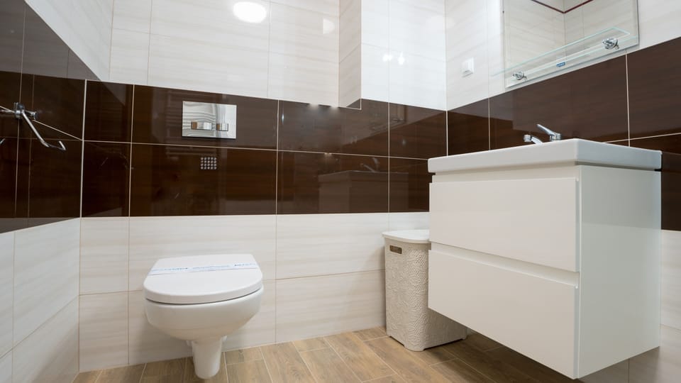 Apartment (33) | Bathroom | Shower, hair dryer, towels