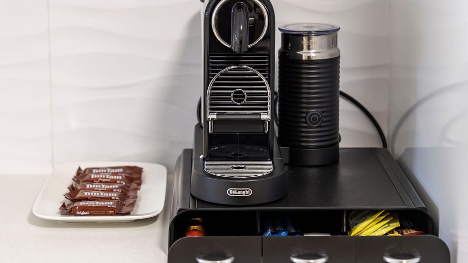 Belvedere Bayfront | Kitchen | Coffee machine