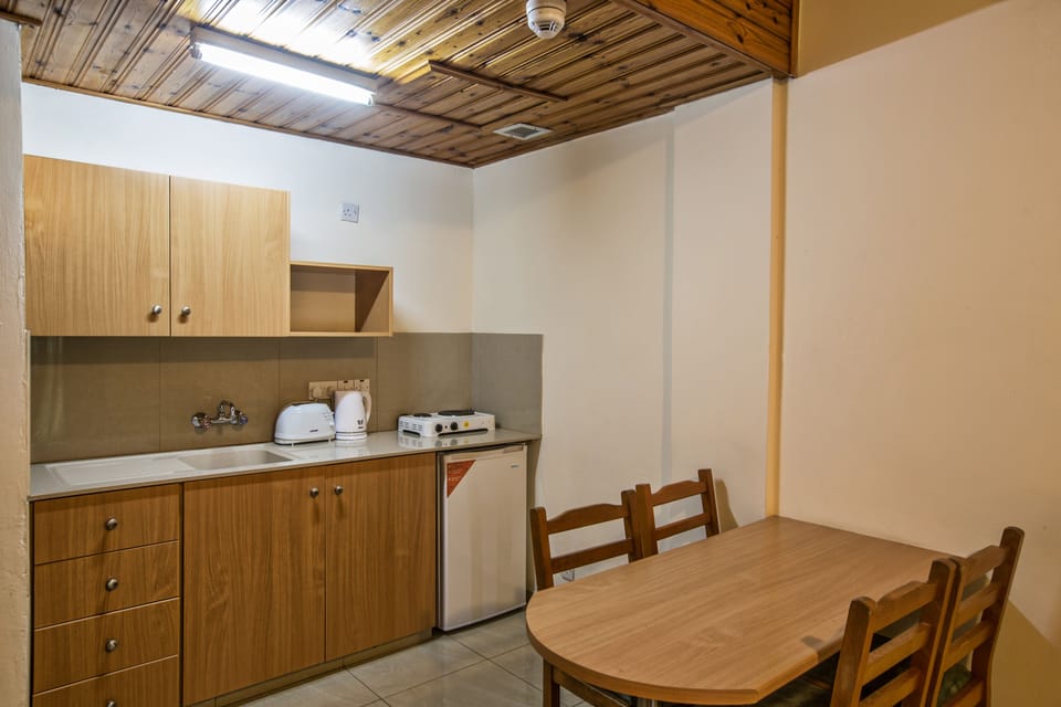 Standard Apartment, 1 Bedroom | Private kitchenette | Fridge, stovetop, electric kettle, cookware/dishes/utensils