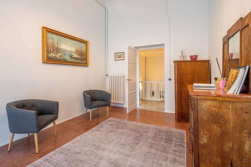 Villa | Living area | Flat-screen TV, fireplace