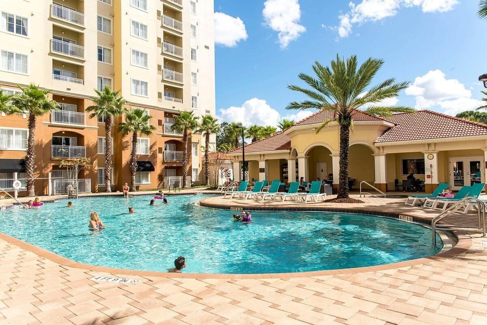 Our pool, hot tub, games, pool bar on property