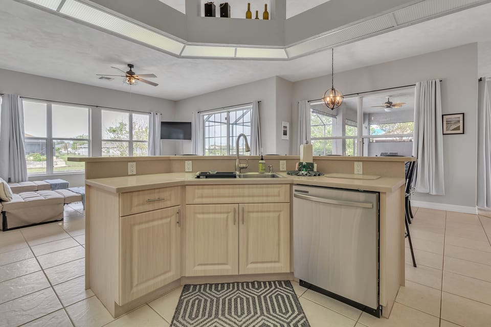 Indoors, Floor, Home Decor, Flooring, Kitchen