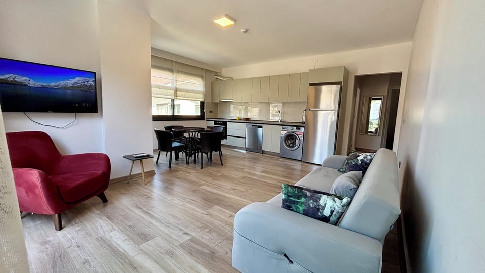 Classic Suite, 2 Bedrooms, Non Smoking, City View | Balcony view