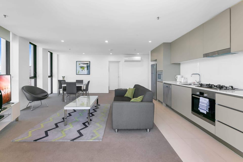 Living Room and Kitchen