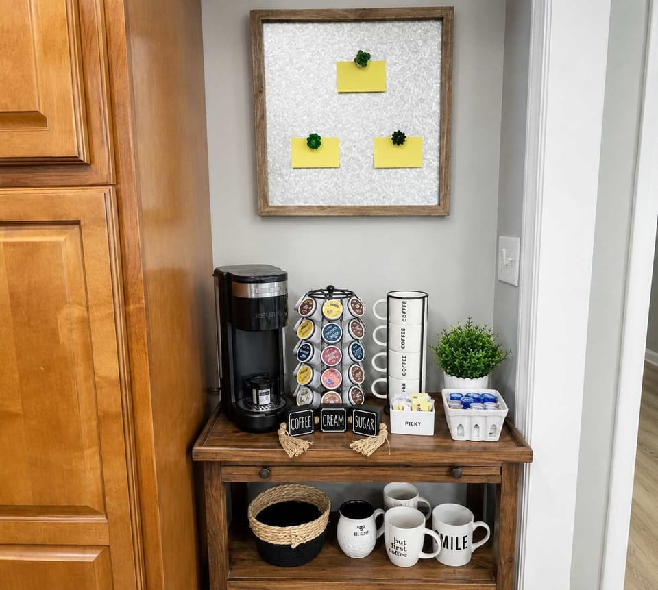 Kitchen Coffee Bar for Easy Mornings
