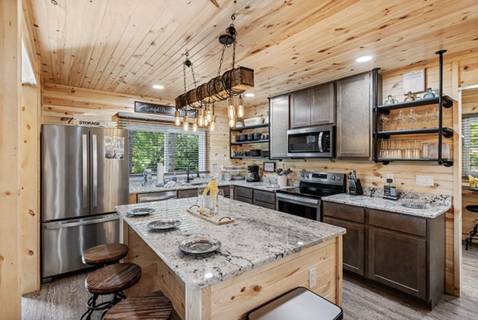 Plenty of seating for everyone to dine and gather together