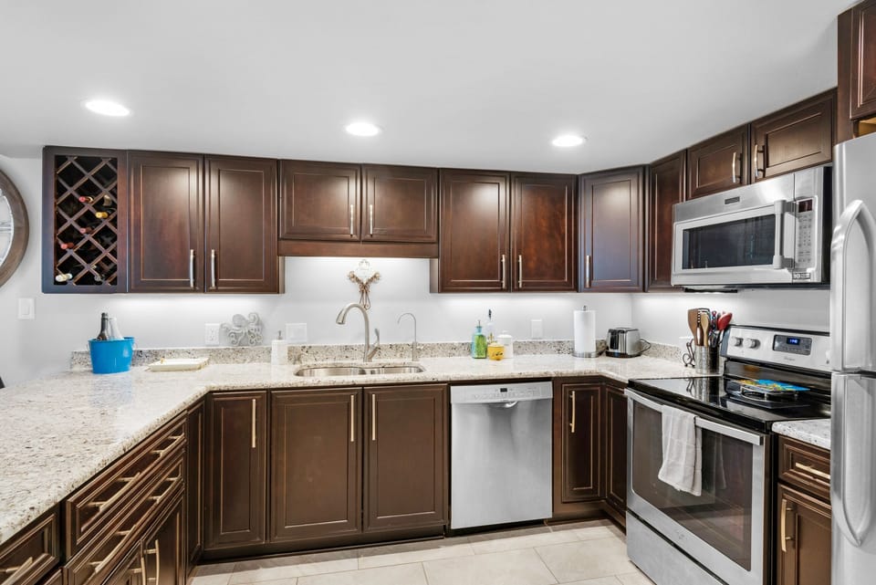 Full kitchen for your chef