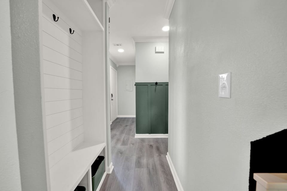 Entryway Cubbies and Hooks